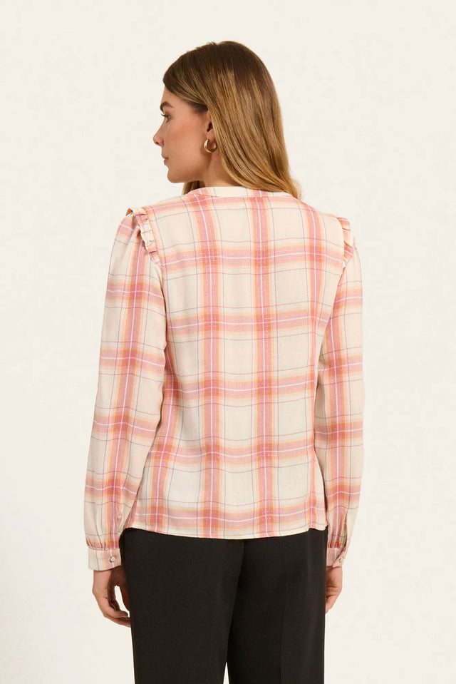 Naf Naf Blouse Angelina Rose / Ecru