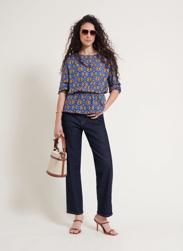 naf naf Blouse Bleuet Imprime