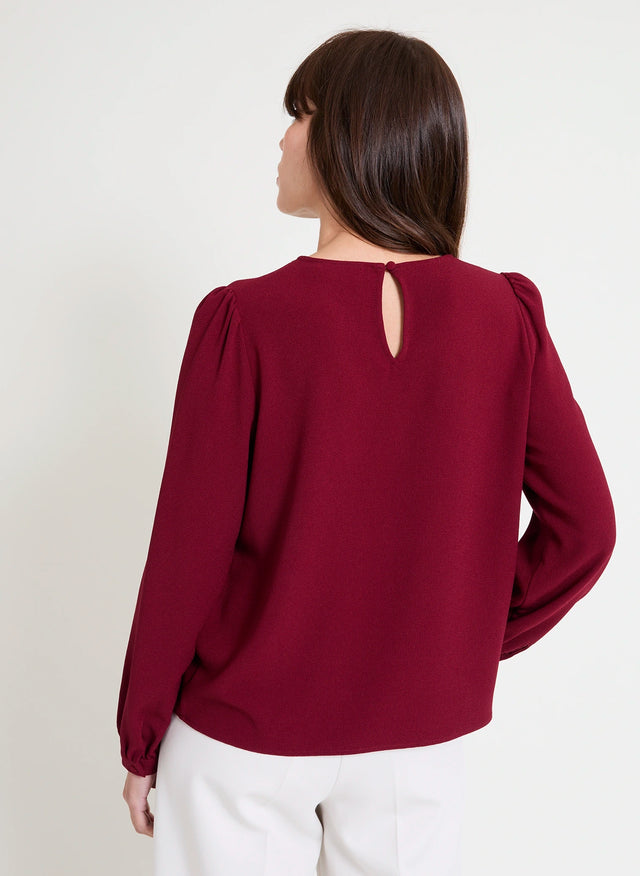 Naf Naf Blouse Etolie Bordeaux