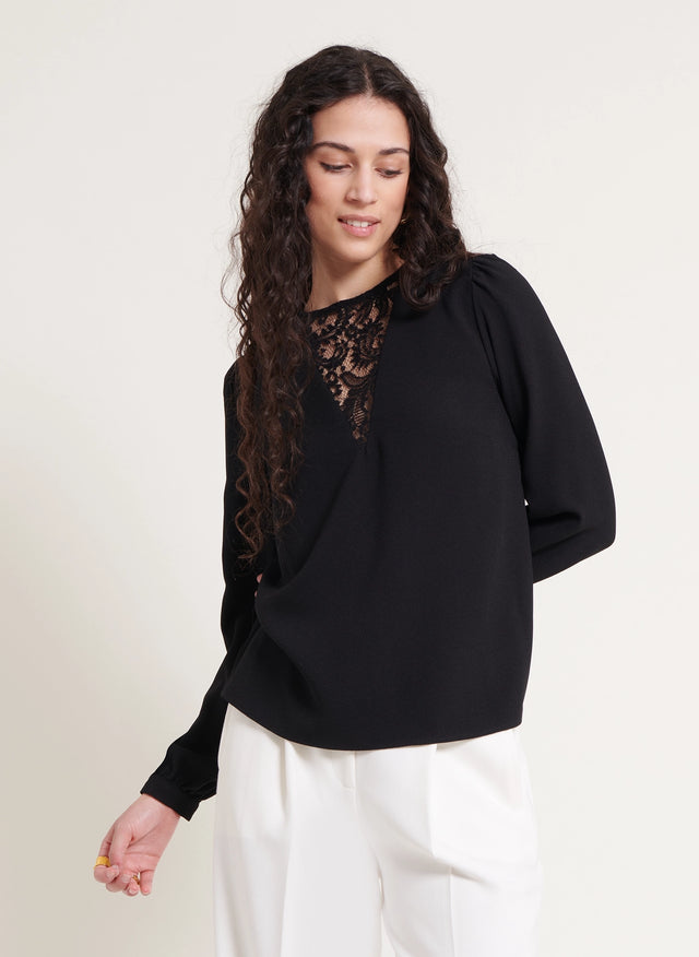 Naf Naf Blouse Etolie Noir