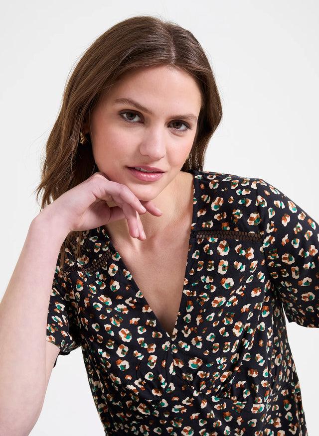 Naf Naf Blouse Foret Imprime