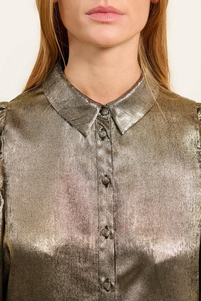 Naf Naf Blouse Goldy Purple