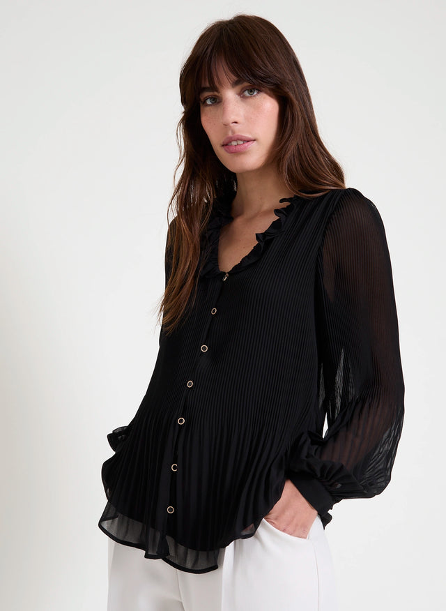 naf naf Blouse Huma Noir