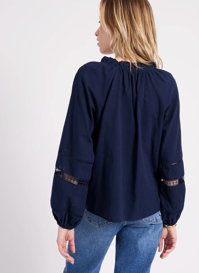 Naf Naf Blouse Jour Midnight Blue