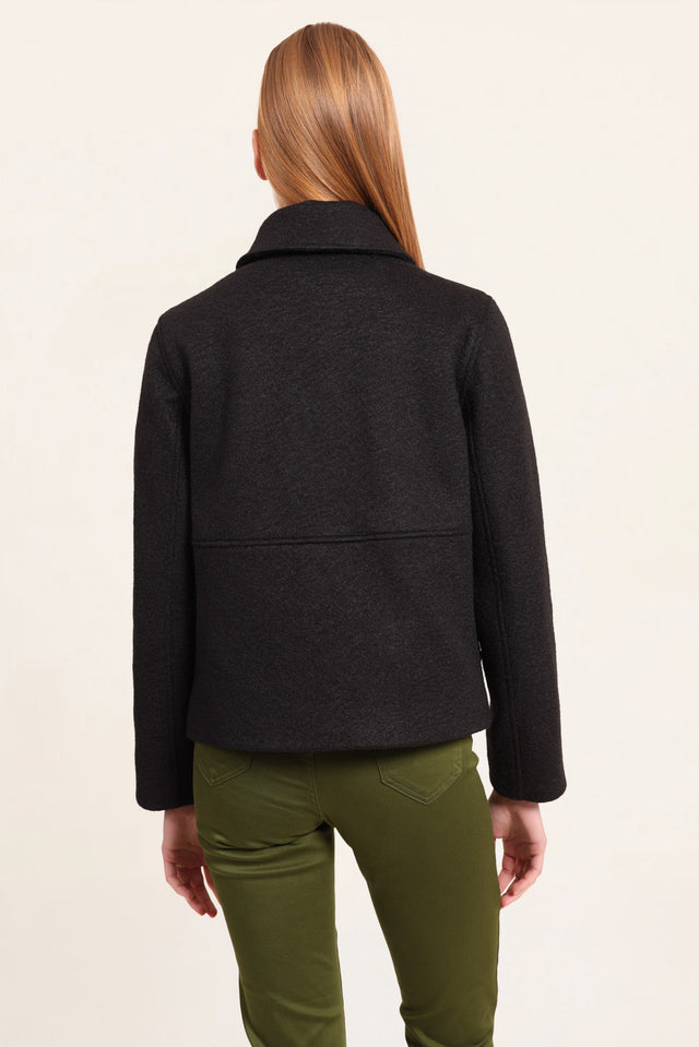 Naf Naf Blouson Bouclette Noir