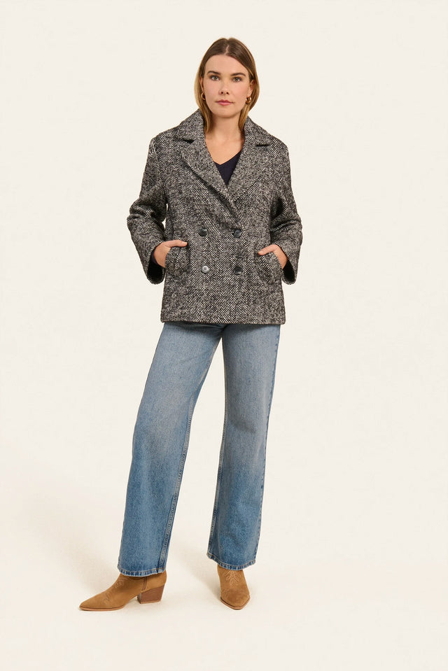 Naf Naf Caban Abel Gris Chine