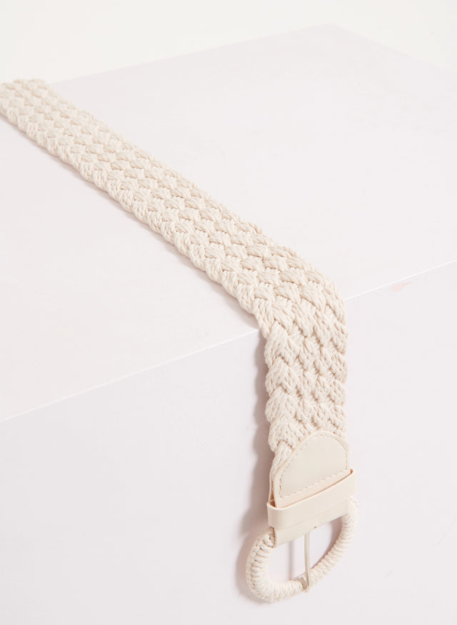 naf naf Ceinture Bali Ecru Creme