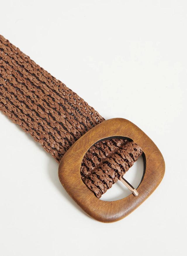 Naf Naf Ceinture Clotilde Marron