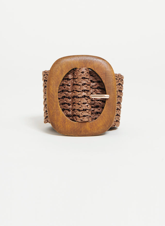 naf naf Ceinture Clotilde Marron