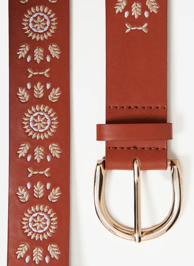 Naf Naf Ceinture Coachella Camel