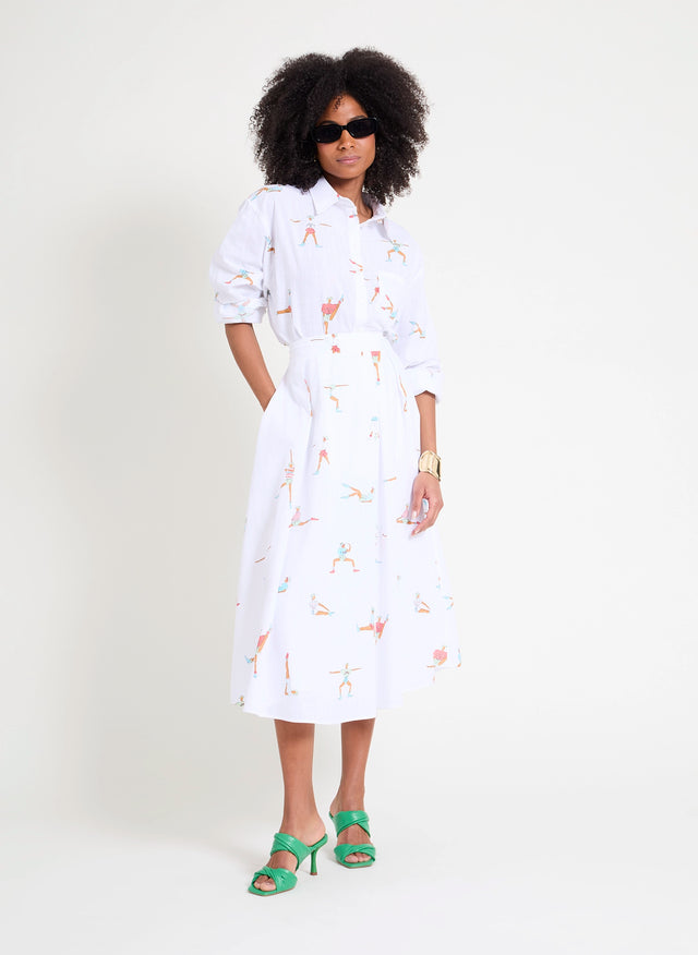 Naf Naf Chemise Aerobic Imprime