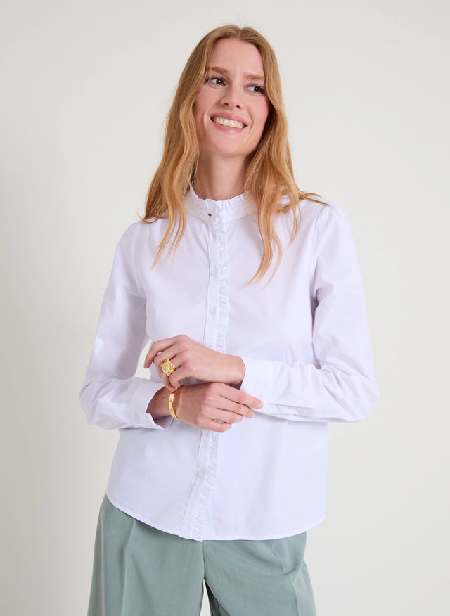 Naf Naf Chemise Best Blanc