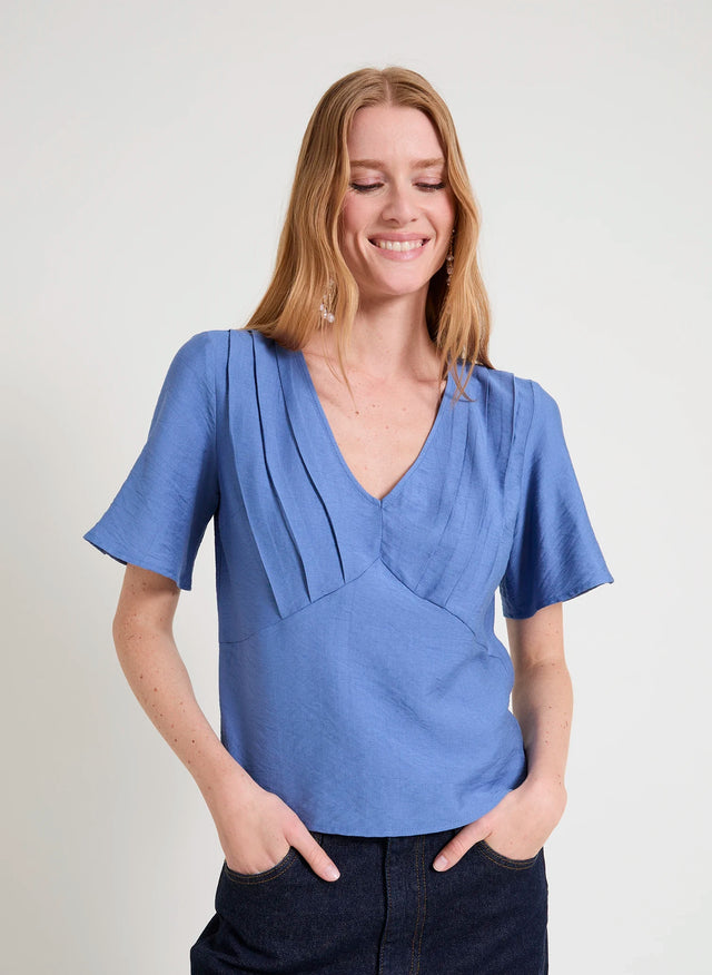 Naf Naf Chemise Daelia Chambray