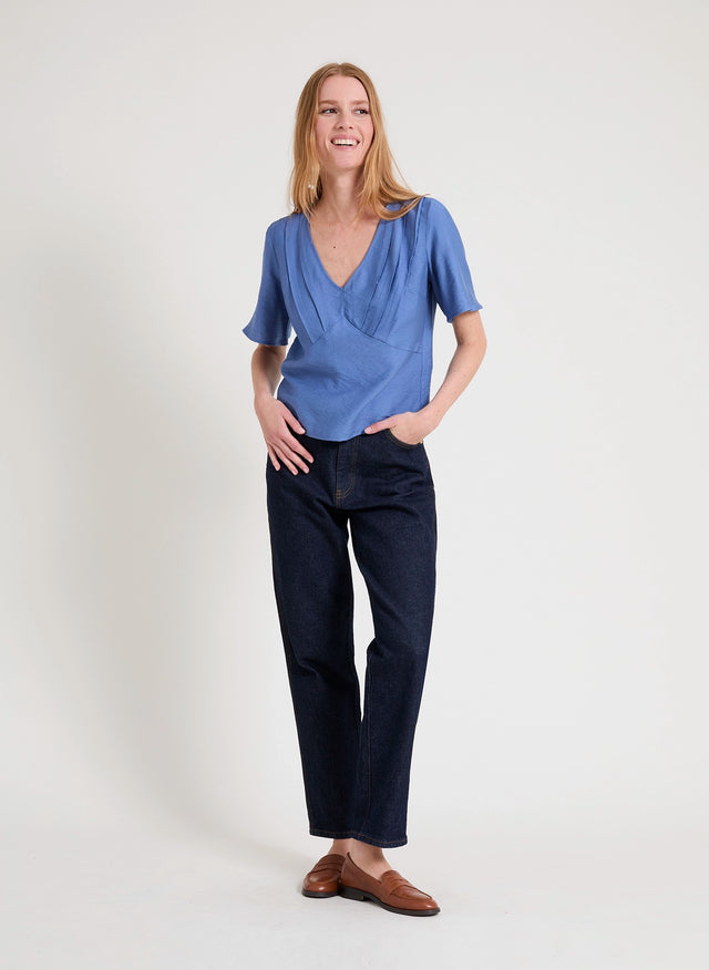 Naf Naf Chemise Daelia Chambray