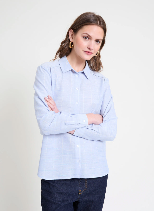 Naf Naf Chemise Naoya Chambray