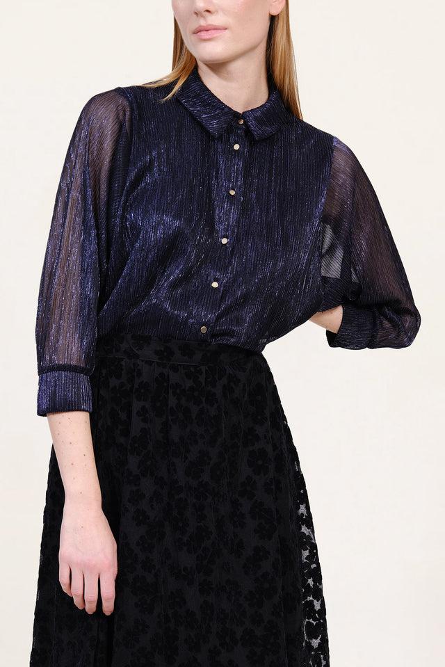 Naf Naf Chemise Nexus Bleu Marine