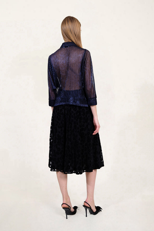 Naf Naf Chemise Nexus Bleu Marine