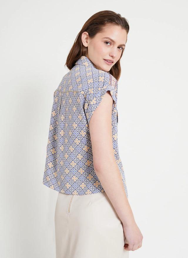 Naf Naf Chemise Rodeo Imprime