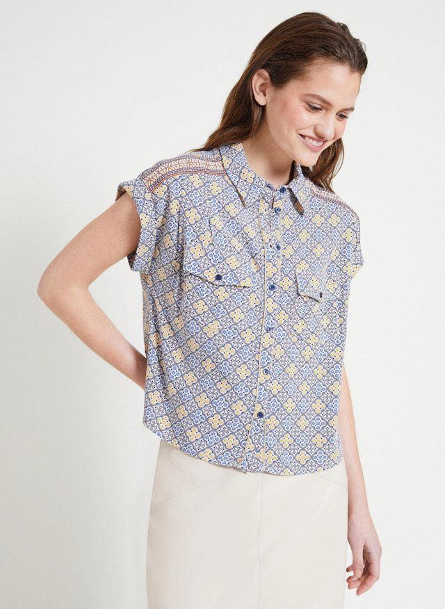 naf naf Chemise Rodeo Imprime