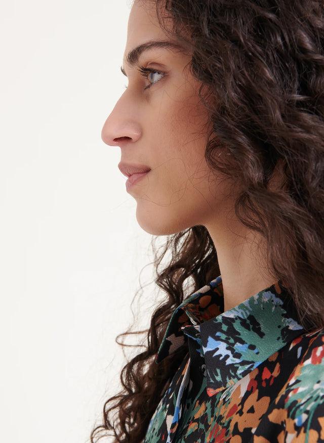 Naf Naf Chemise Ryana Noir/Vert