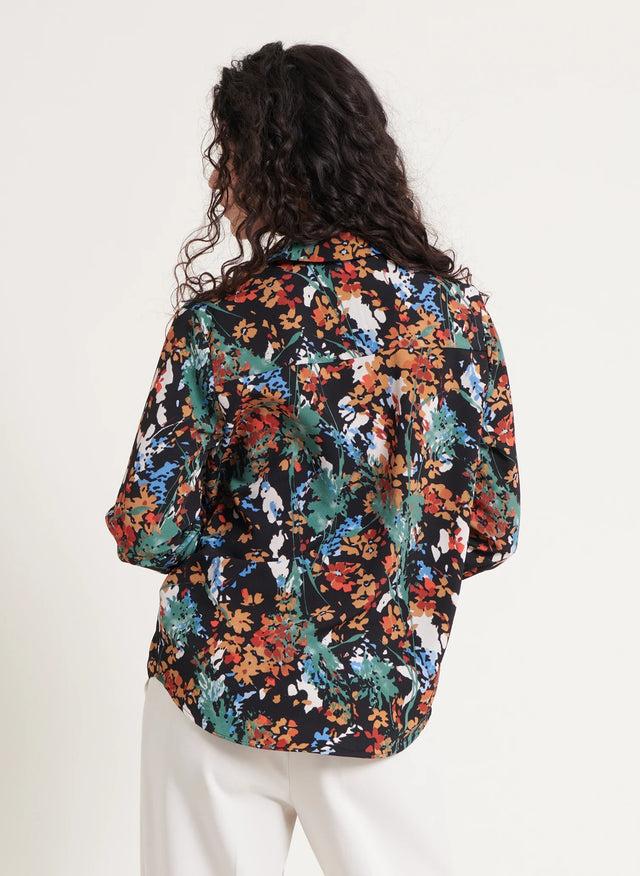 Naf Naf Chemise Ryana Noir/Vert