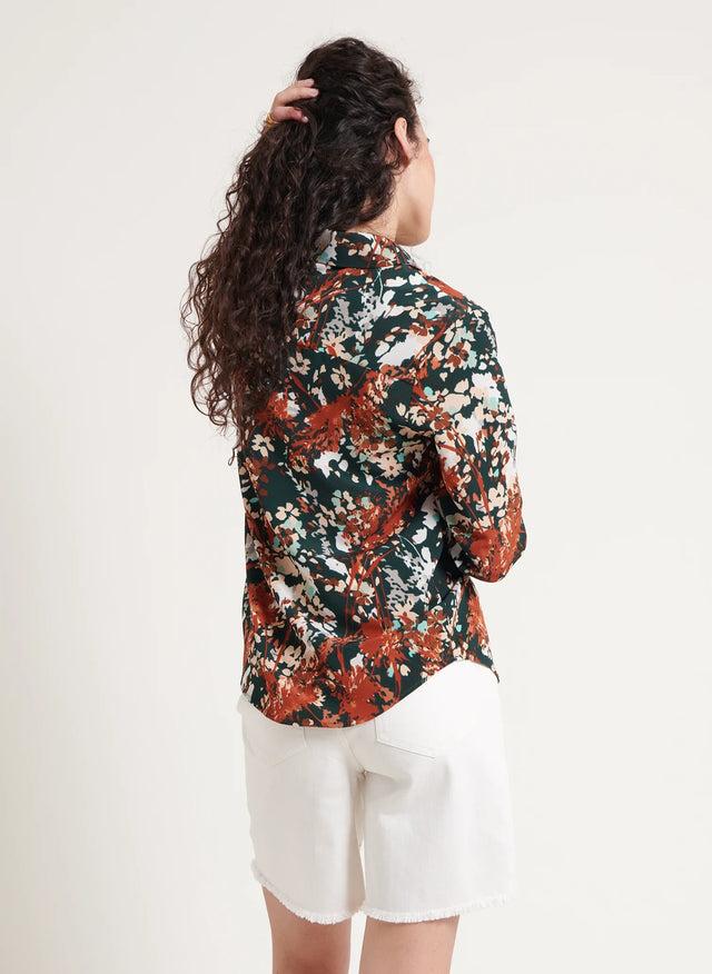 Naf Naf Chemise Ryana Vert/Gris