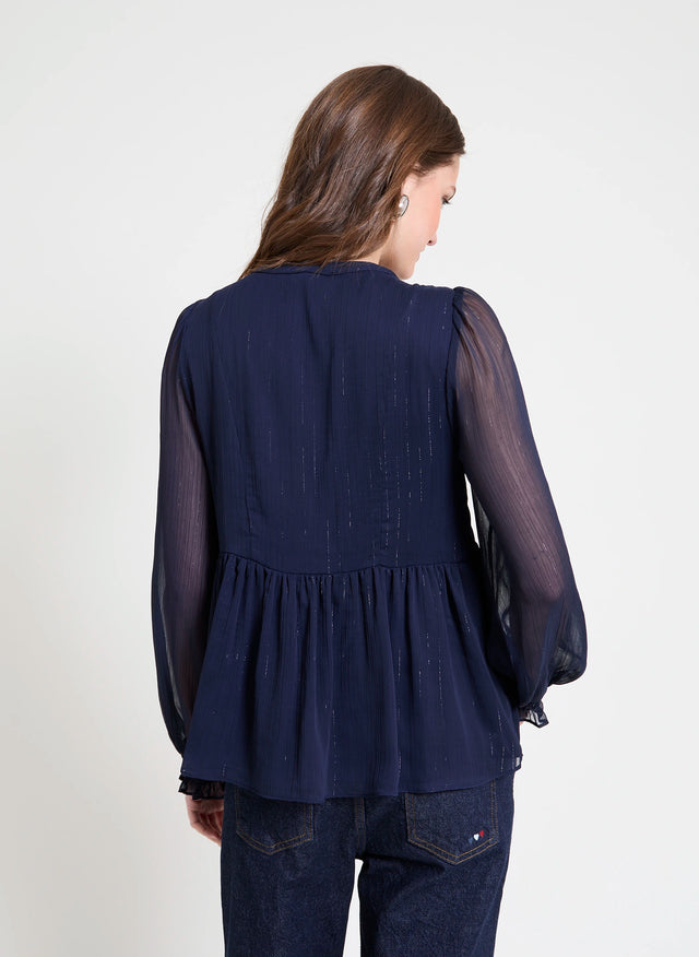 Naf Naf Chemisier Alonit Navy