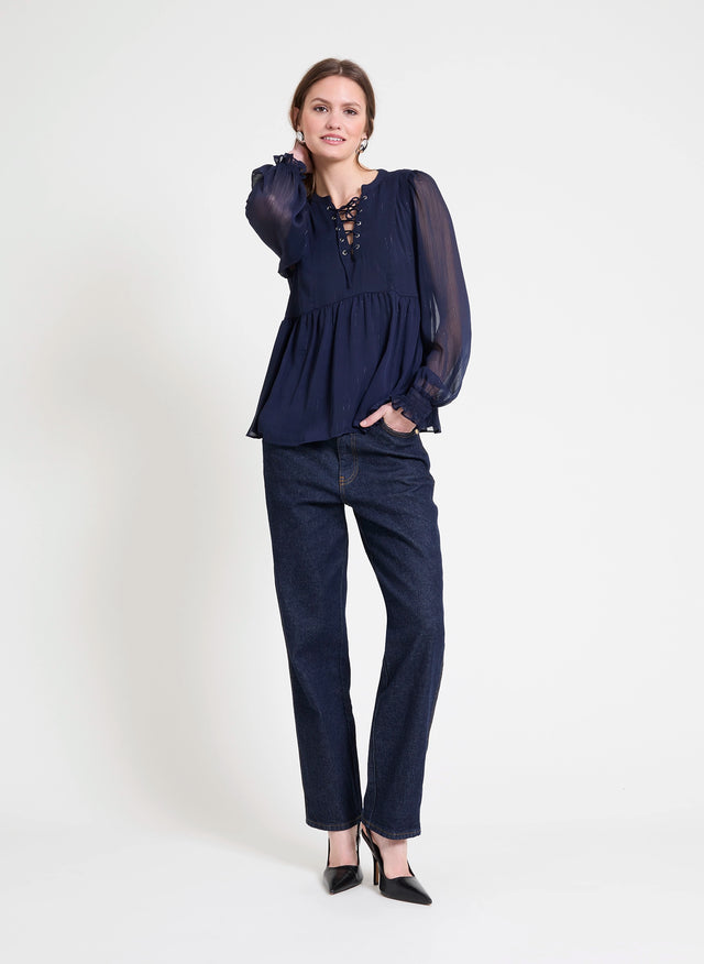 naf naf Chemisier Alonit Navy