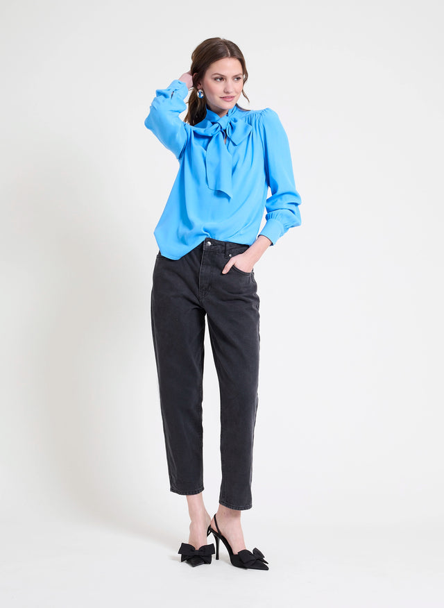 naf naf Chemisier Aneth Bleu Ciel