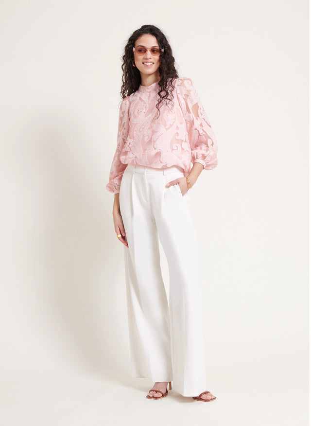 Naf Naf Chemisier Hartvoile Blush