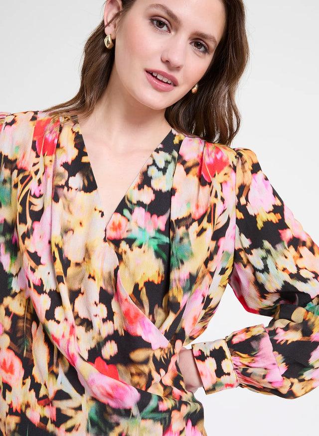 Naf Naf Chemisier Jehanne Imprime