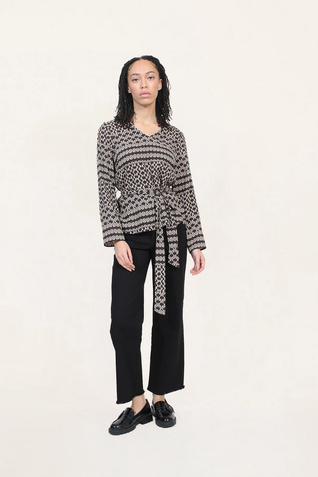 Naf Naf Chemisier Lisaia Print Lysea