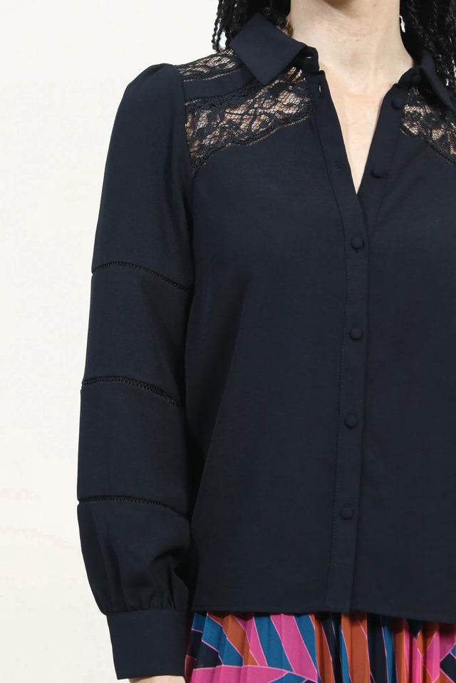 Naf Naf Chemisier Mahina Noir