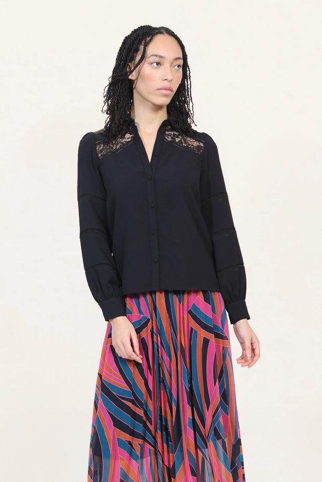 naf naf Chemisier Mahina Noir