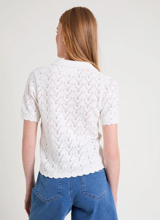 Naf Naf Chemisier Mylene Blanc