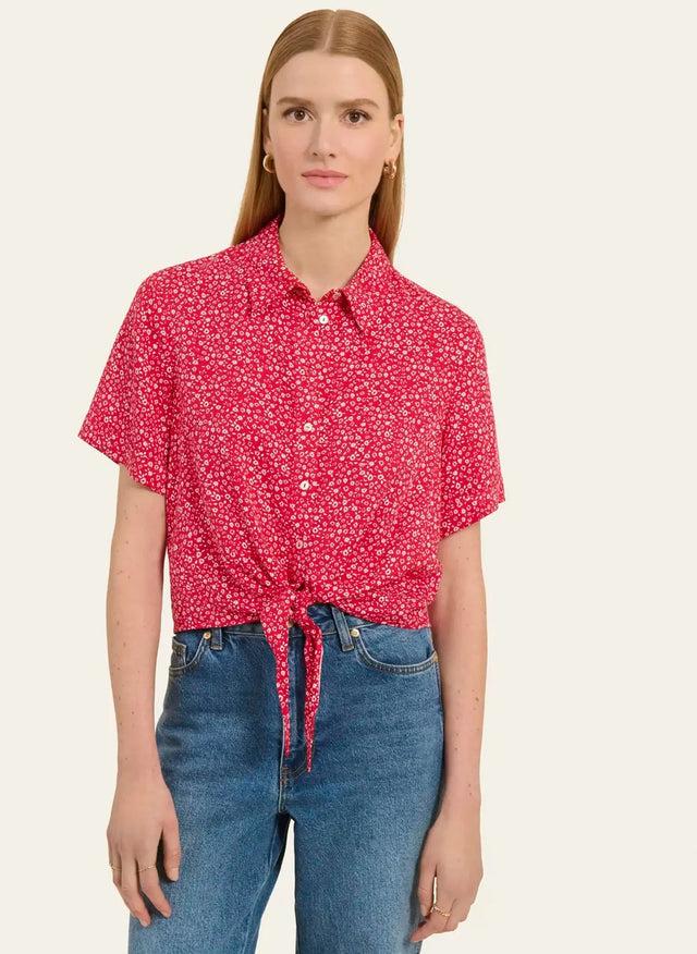 Naf Naf Chemisier Poobahdee Imprime Fleurie