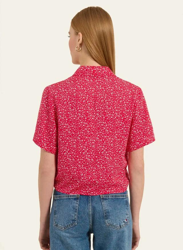 Naf Naf Chemisier Poobahdee Imprime Fleurie