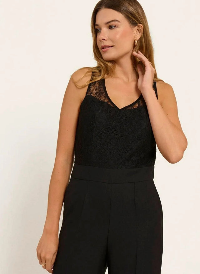 Naf Naf Combinaison Kelly Noir