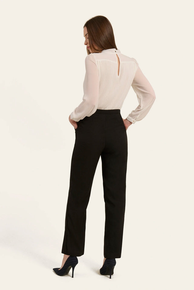 Naf Naf Combinaison Lana Noir / Ecru