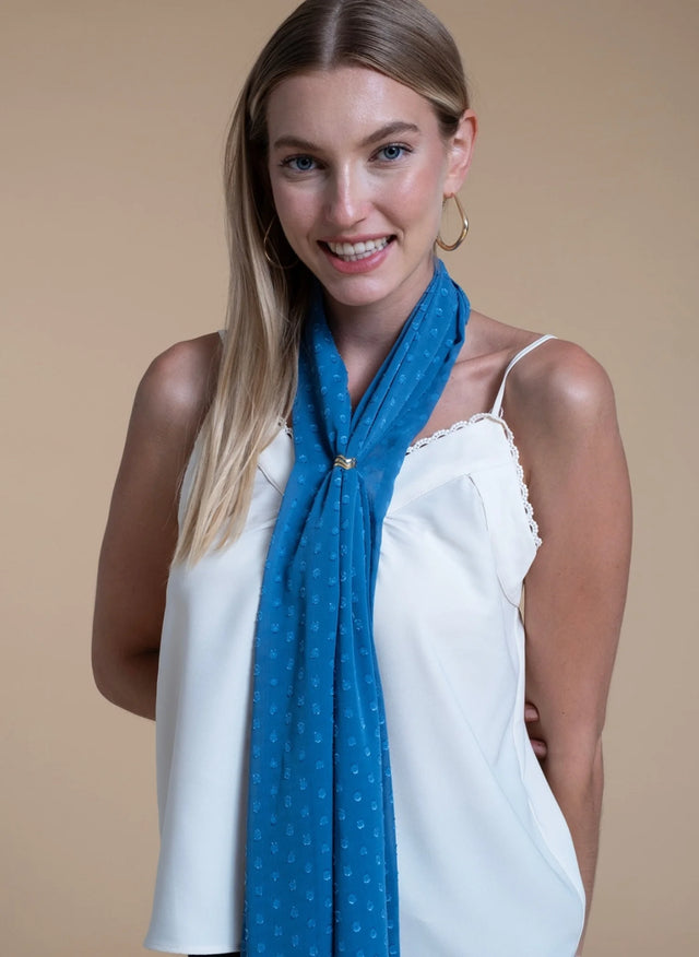 Naf Naf Foulard Menya Bleu Majorette