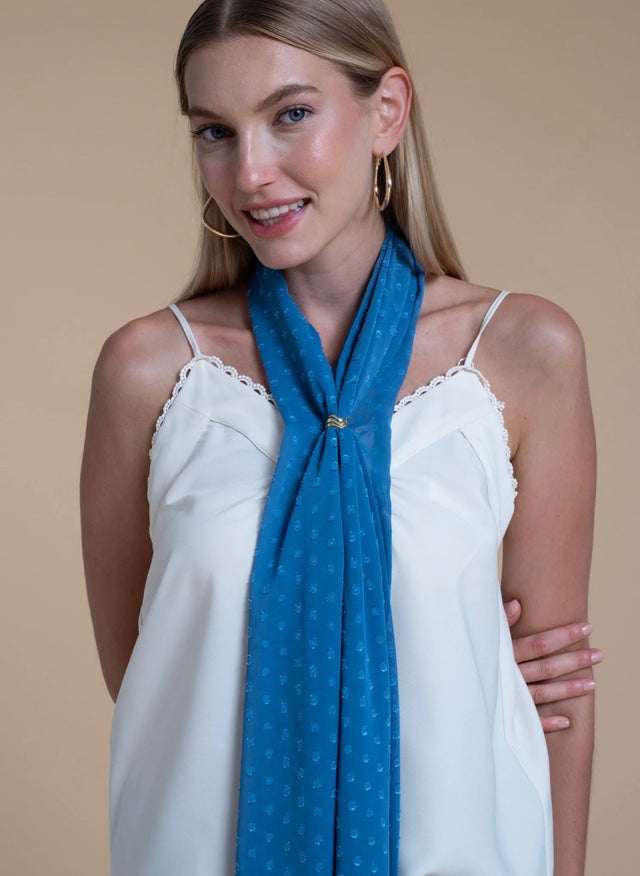 Naf Naf Foulard Menya Bleu Majorette