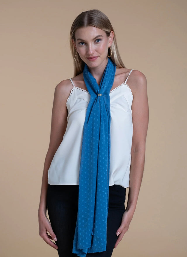 naf naf Foulard Menya Bleu Majorette