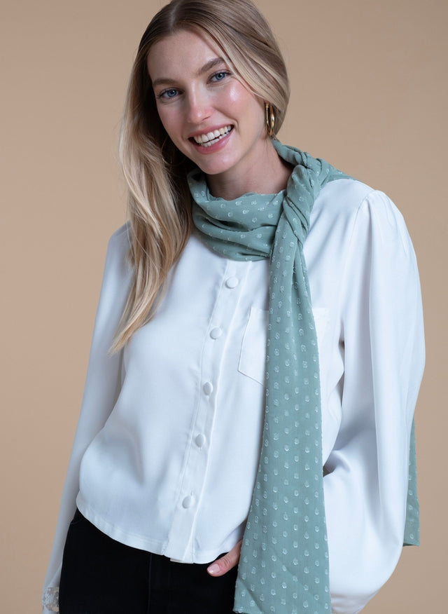 naf naf Foulard Menya Ecru