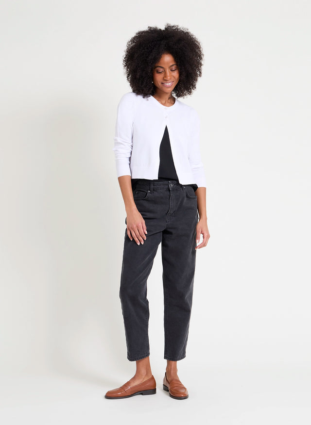 naf naf Gilet Mina Ecru