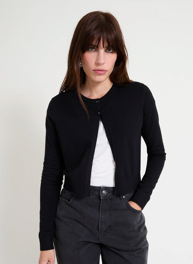 Naf Naf Gilet Mina Noir