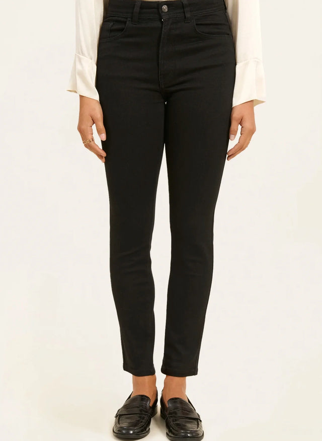 Naf Naf Jean Slim Rosa Noir