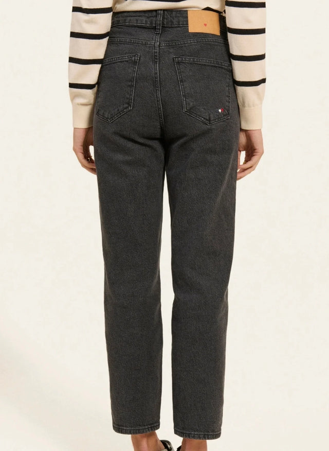 Naf Naf Jean Straight Jasmin Gris Anthracite