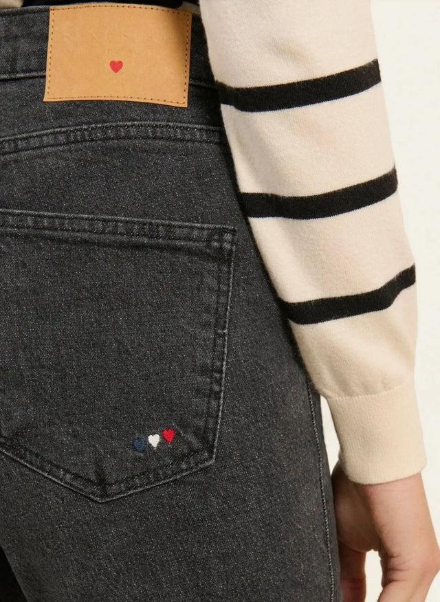 Naf Naf Jean Straight Jasmin Gris Anthracite