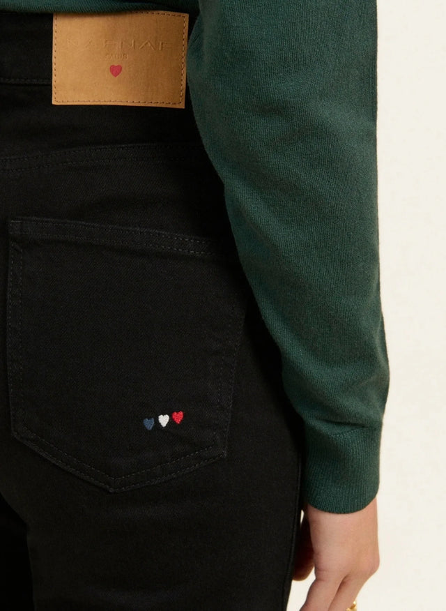 Naf Naf Jean Straight Jasmin Noir