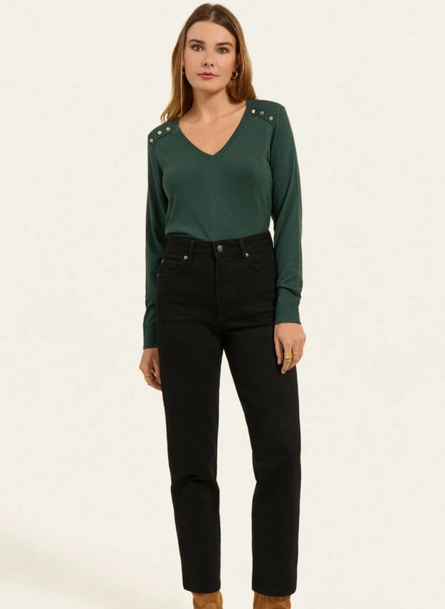 naf naf Jean Straight Jasmin Noir